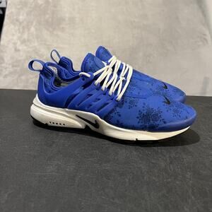 Nike Air Presto Shoes Womens Size 8 Blue Plate Floral Pattern Running DX3375-400